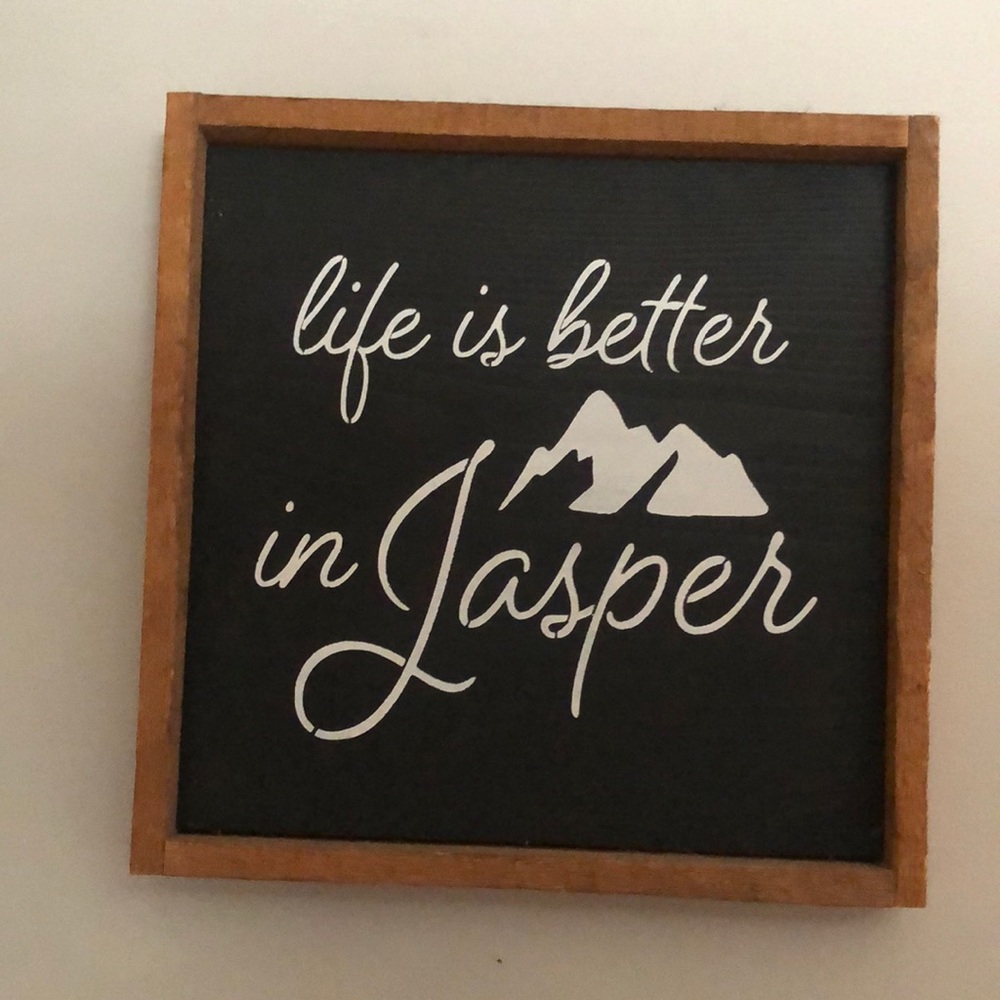 Wooden framed home decor